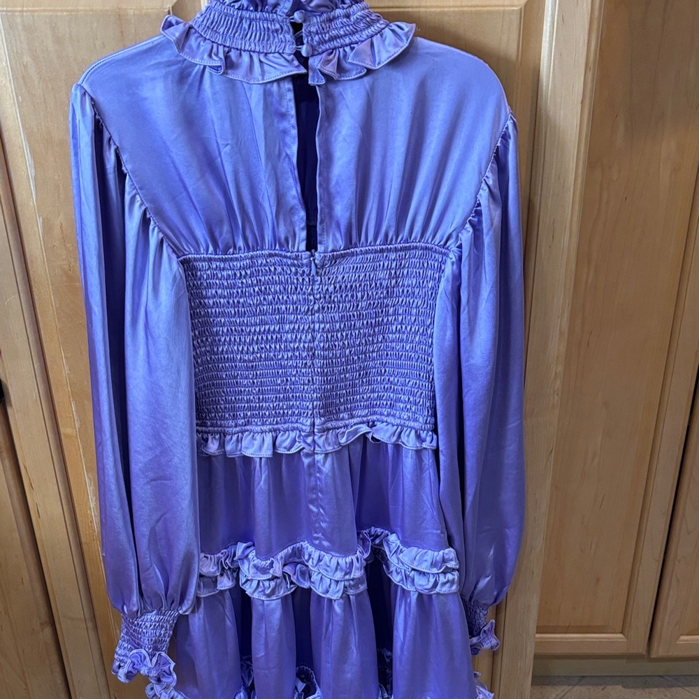 Satin ELLIATT Dress XS - Picture 4 of 4